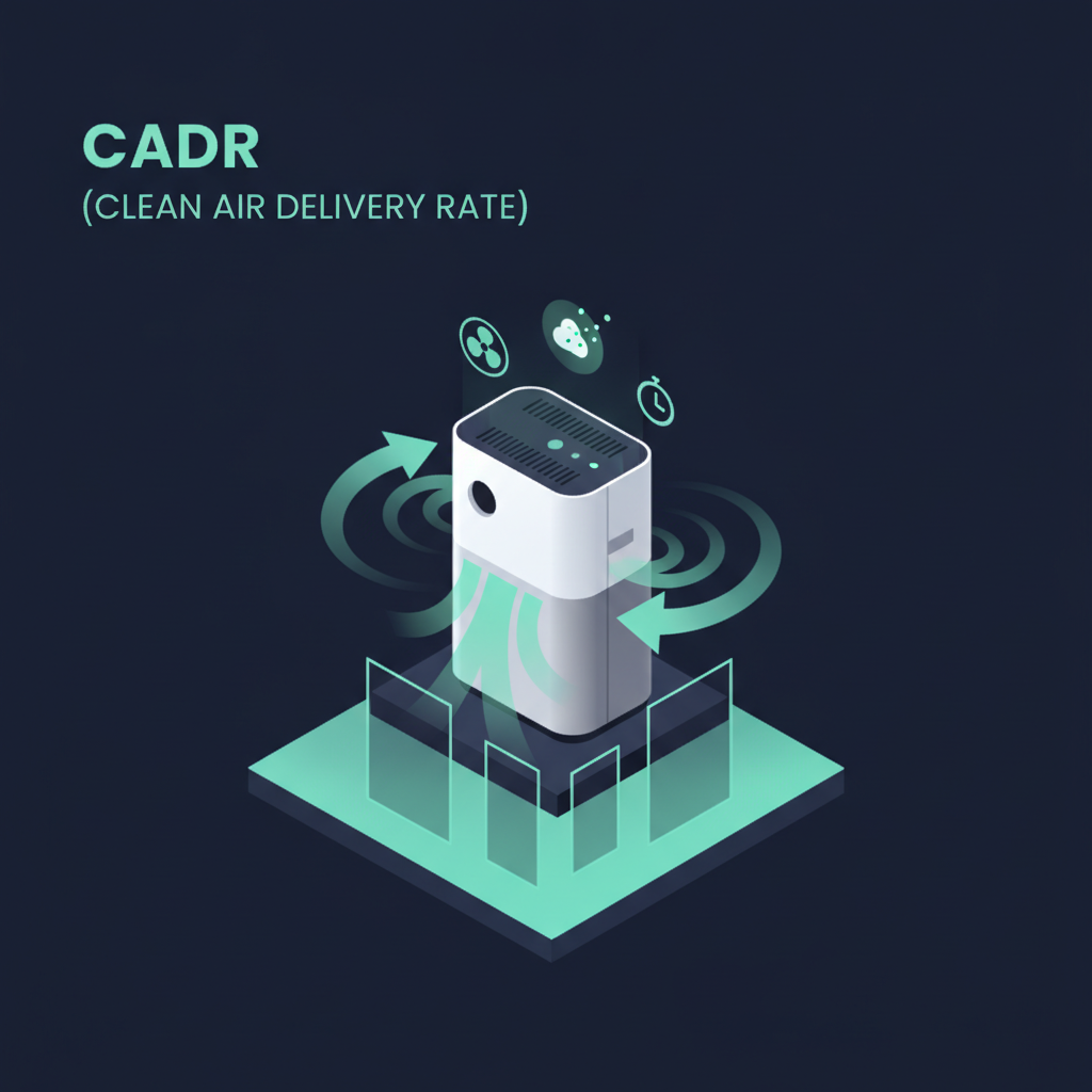CADR(Clean Air Delivery Rate)이란?