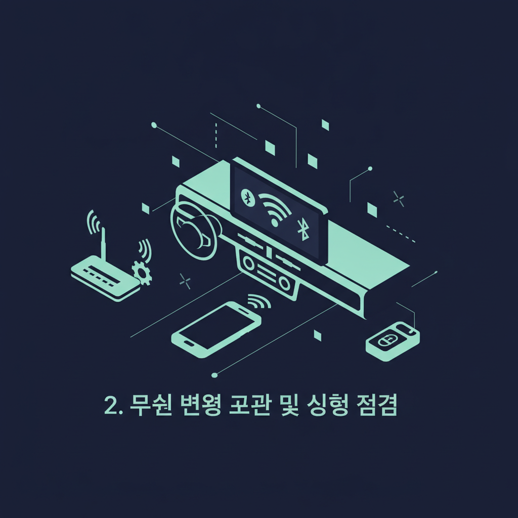2. 무선 연결 조건 및 설정 점검