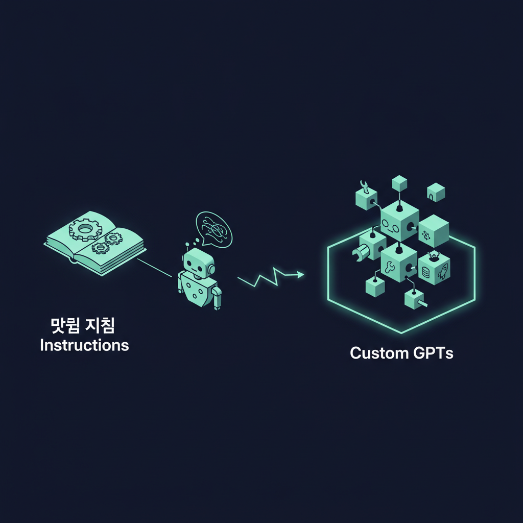 맞춤 지침과 Custom GPTs의 차이