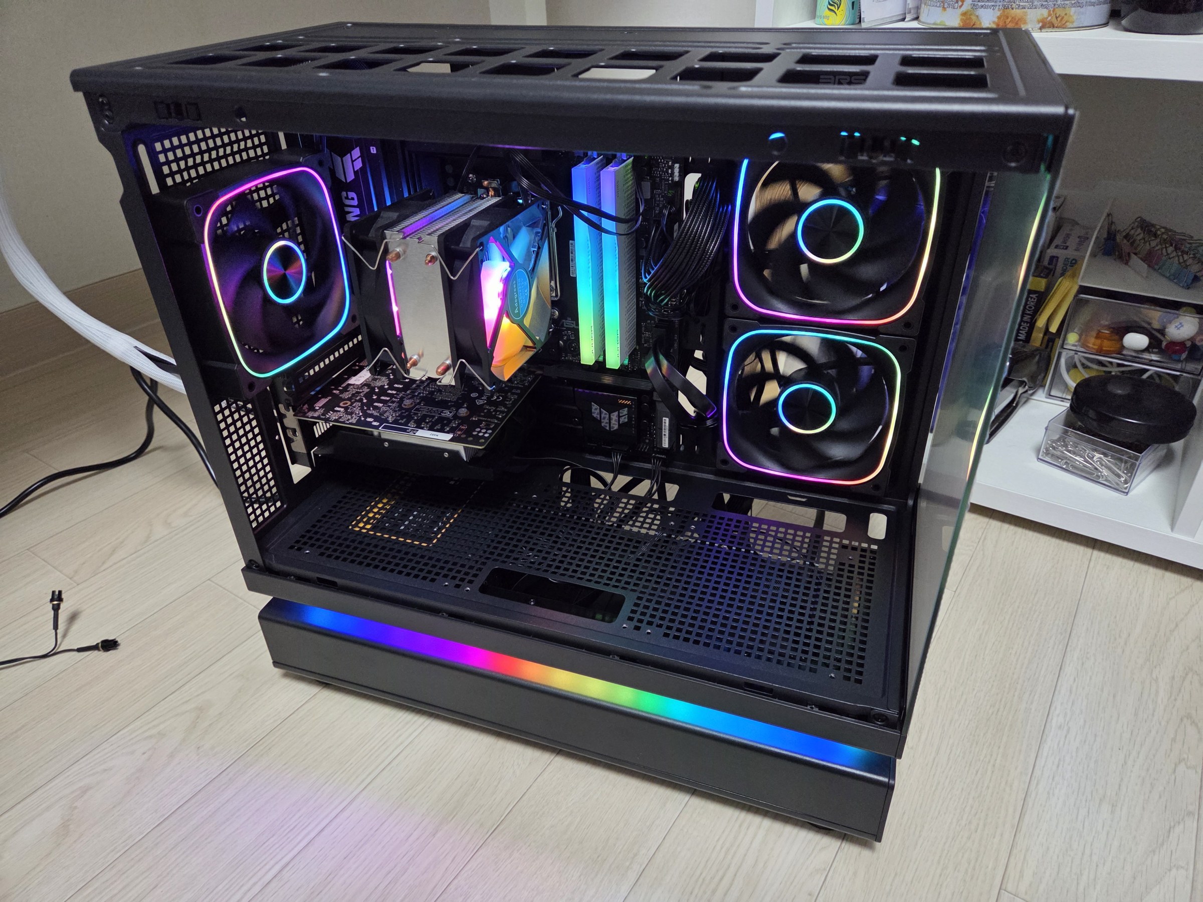 3RSYS L220 케이스 교체 실측, 부하 중 GPU·보드 4도 하락 사진 31